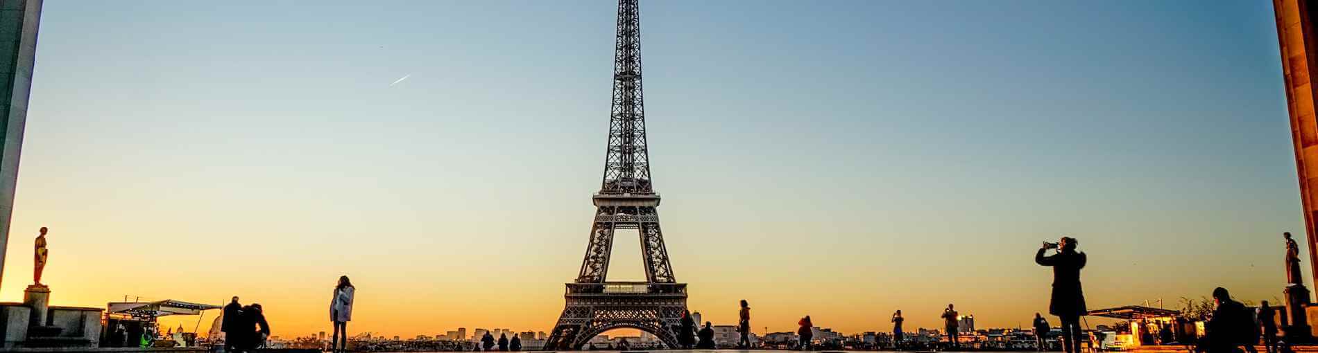 Paris France - picture of the Eiffel Tower